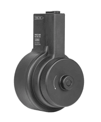 Ares ar style m4/m16 drum winding magazine (2150 rounds - black - mag-043)