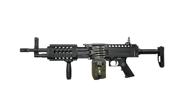 Ares mg-006 stoner lmg aeg black support rifle - Airsoft Support Rifles