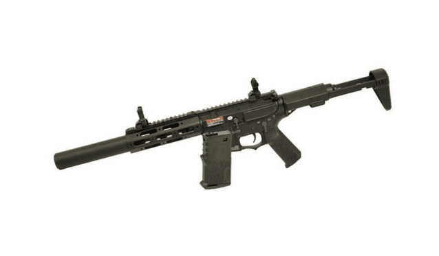 Ares am-014-bk short honey badger with extended silencer (black) - Ares Airsoft - view 2