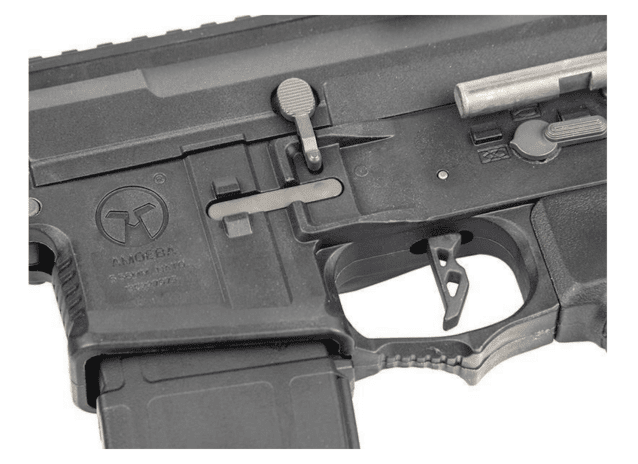 Ares x amoeba kw01 m4 pdw aeg (black - kw-01) - Ares Airsoft - view 4