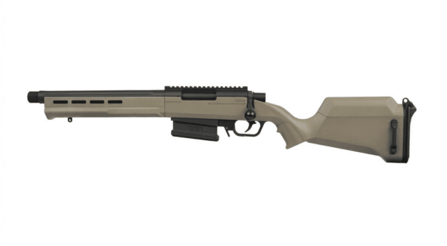 Ares amoeba striker sniper rifle (bolt action - tan - short - as02-de) - Ares Airsoft