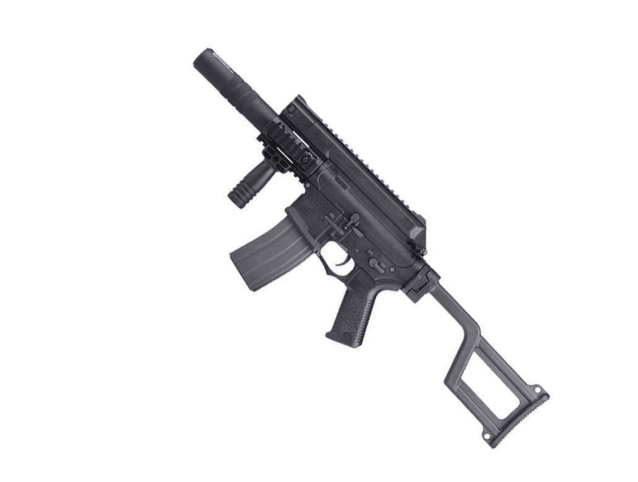 Ares amoeba tactical m4 aeg with silencer (ares-am-006-bk - black) - SMG / CQB Airsoft rifles - view 3