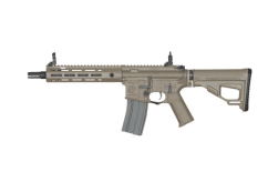 Ares amoeba octaarms pro sr16 aeg with efcs unit (full metal - tan - short - ar-074 - tan)