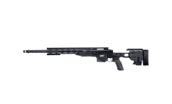 Ares ms700 tx system cnc sniper rifle spring powered with rails (black) (msr-012)