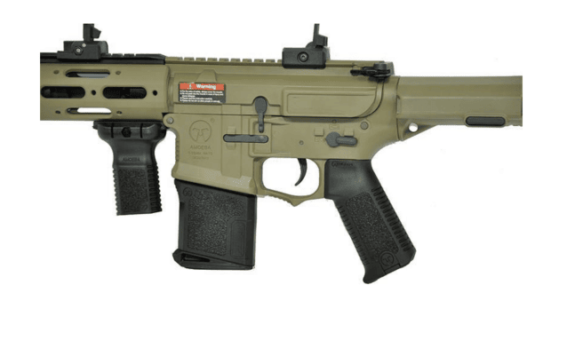 Ares amoeba am-015-de "stubby" badger cqb (efcs) tan - SMG / CQB Airsoft rifles - view 6