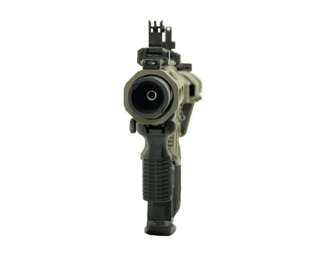 Ares amoeba am-015-de "stubby" badger cqb (efcs) tan - SMG / CQB Airsoft rifles - view 2