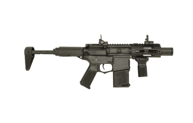 Ares amoeba am-015-bk "stubby" badger cqb (efcs) black - SMG / CQB Airsoft rifles - view 3