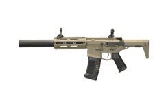 Ares am-014-de short honey badger with extended silencer (tan)