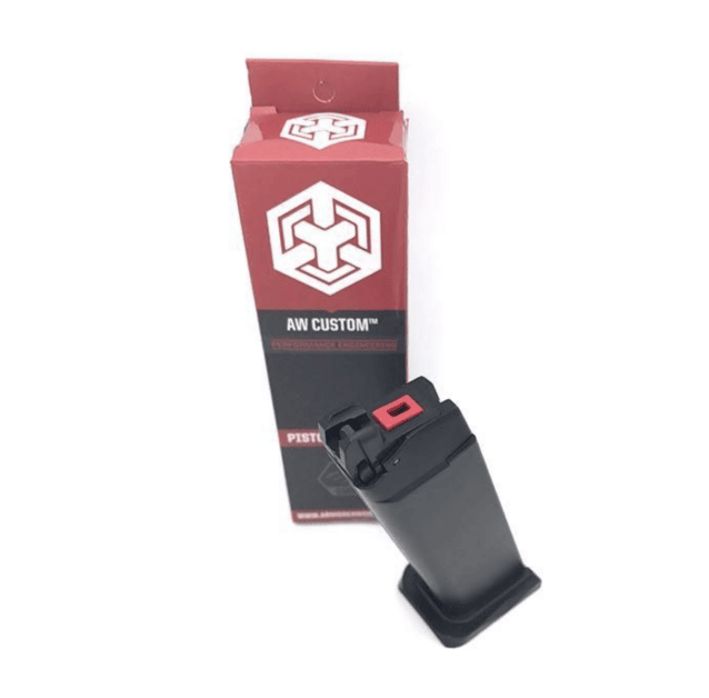 Armorer works - custom hex-cut g series gas magazine (aw-vxmg01 - 25 rounds - black) - Airsoft Pistol Magazines - view 2