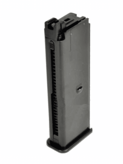 Armorer works m712 smuggler blaster gas magazine (black - full metal - 20 rnds) - Airsoft Pistol Magazines