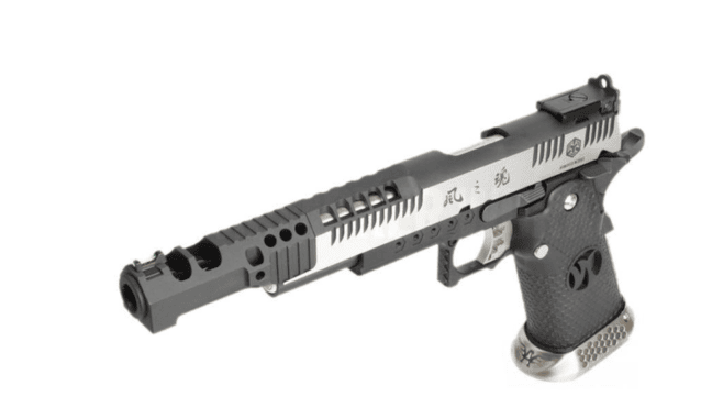 Armorer works custom .38 supercomp (aw-hx2401 - silver) - Airsoft Hi Capa Pistols - view 2