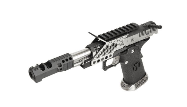 Armorer works custom .38 supercomp (aw-hx2401 - silver) - Airsoft Hi Capa Pistols - view 4