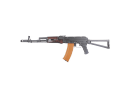 Double bell aks-74n (wooden handguard - metal body - 001b)