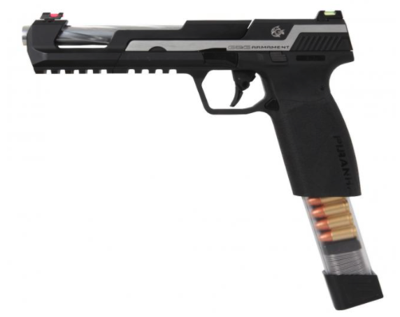 G&g piranha sl - silver (eu) - All Airsoft Gas Pistols