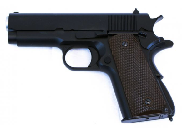 We mini 1911 black pistol - Airsoft 1911 Pistols