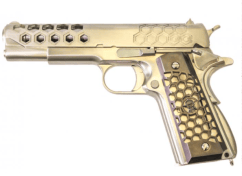 We 1911 hex pistol - silver