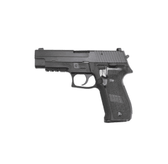 We f226 with rail black pistol