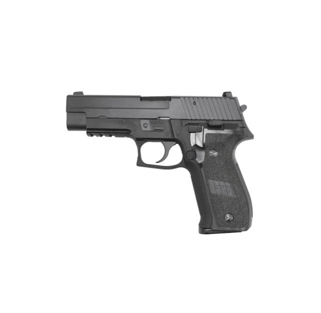 We f226 with rail black pistol - All Airsoft Gas Pistols