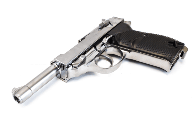 We p38  Silver - All Airsoft Gas Pistols - view 3