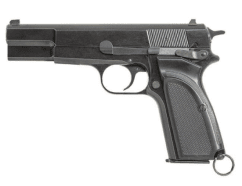 Browning hi-power mkiii gas blowback pistol – black