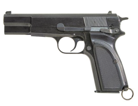 Browning hi-power mkiii gas blowback pistol – black - All Airsoft Gas Pistols