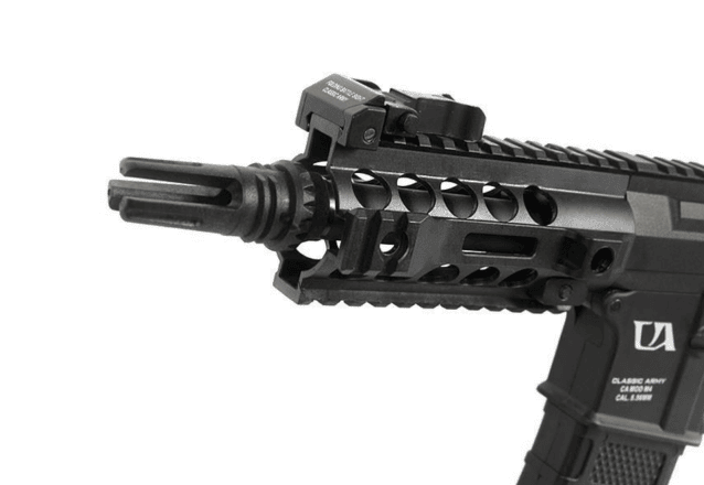 CLASSIC ARMY AR4-SBR WITH SILENCER (ECS GEARBOX - BLACK - ENF009P)