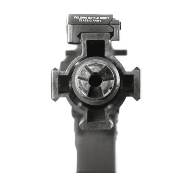 CLASSIC ARMY AR4-SBR WITH SILENCER (ECS GEARBOX - BLACK - ENF009P)