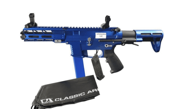 Classic Army Nemsis X9 SMG (Metal - Blue - CA119M)