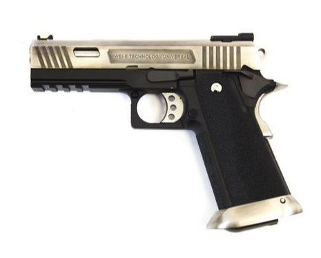 We e force gen2 hi-capa 4.3 silver pistol - Airsoft Hi Capa Pistols