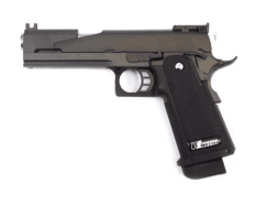 We dragon 5.1 hi capa black pistol