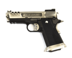 We e force gen2 hi - capa 3.8 vented slide silver pistol