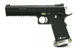 We hi-capa 6" force a semi / full auto model silver barrel