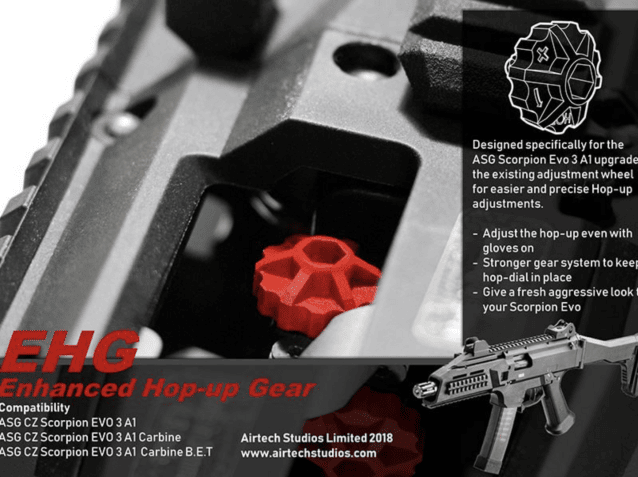 Airtech studio asg scorpion evo 3 a1 - ehu enhanced hop up unit - Airtech Studios - view 9