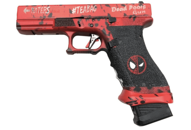 Ascend airsoft x we 17 series gbb (with extended flared magazine - dp17) - Two Tone Airsoft Gun