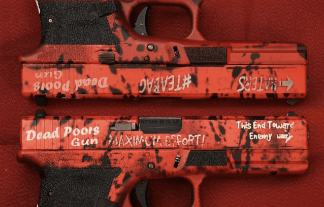 Ascend airsoft x we 17 series gbb (with extended flared magazine - dp17) - Two Tone Airsoft Gun - view 6