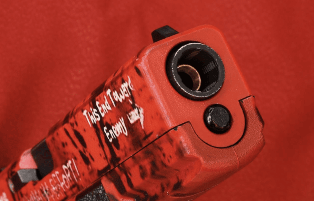 Ascend airsoft x we 17 series gbb (with extended flared magazine - dp17) - Two Tone Airsoft Gun - view 10