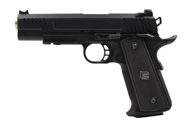 Salient arms international by emg 5.1 hi-capa red gas pistol (gold barrel - black - sa-rd0200) - Airsoft Hi Capa Pistols