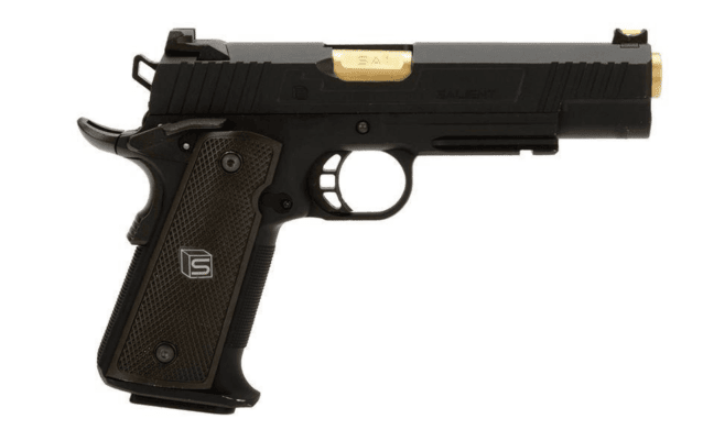 Salient arms international by emg 1911 red gas pistol (gold barrel - black - sa-rd0100) - Airsoft Hi Capa Pistols - view 3
