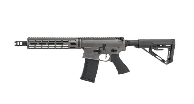 Emg falkor blitz compact 2.0 with rs-3 stock (aps silver edge gearbox - grey - efd-b-2.0.3g) - Airsoft Clearance Items