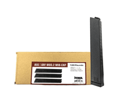 Kwa qrf mod2 series mid-cap magazine (3 pack – 120 rounds each – black)