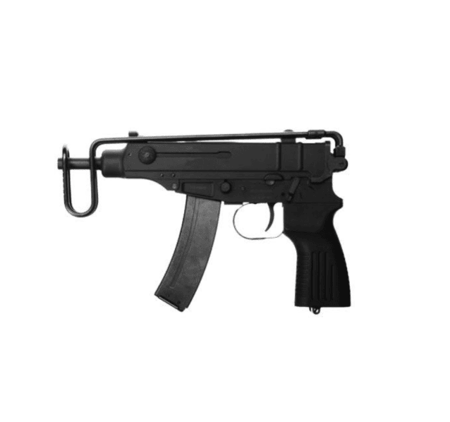 Kwa Scorpion kz.61 Gas Blowback Rifle SMG Black - SMG / CQB Airsoft rifles - view 2