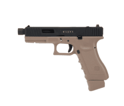 Secutor - gladius magna vi - 17 series co2 blowback pistol (tan/black - dual tone)