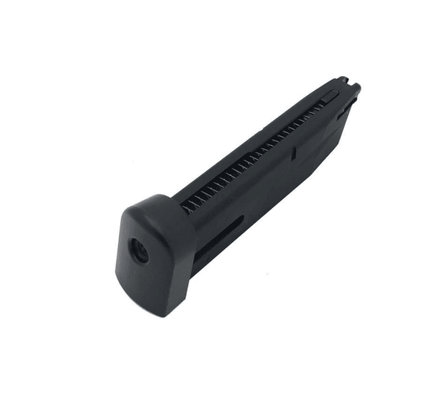 Secutor - bellum - m9 custom pistol - co2 magazine (metal - 22 rounds - black) - Airsoft Pistol Magazines - view 2