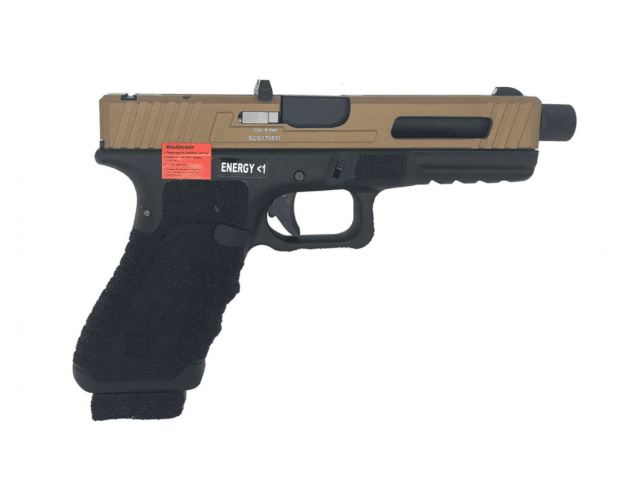 Secutor - gladius acta non verba - 17 series custom co2 pistol (bronze) - Airsoft G Series / EU Series - view 2