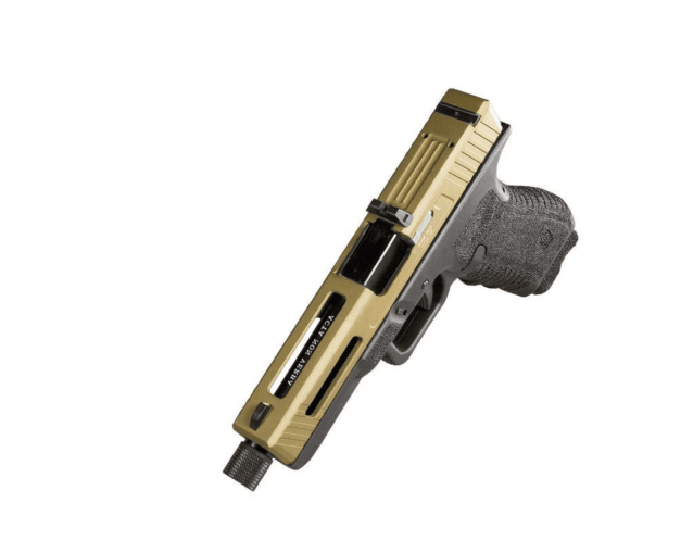 Secutor - gladius acta non verba - 17 series custom co2 pistol (bronze) - Airsoft G Series / EU Series - view 3