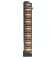 Piranha 20r transparent long magazine (decorative round)