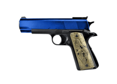 Hfc hg-123 1911 gas pistol (non-blowback - blue) (hfc-hg-123u)