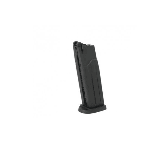 Hfc mk23 ggh-0302 gas magazine (28 rounds - metal - black) - Airsoft Pistol Magazines