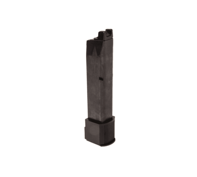 Ksc m93r auto-9 c (robocop) (39 round magazine - black) - Airsoft Pistol Magazines