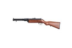 Snow wolf mp-18 aeg smg (metal - real wood stock - sw-021)